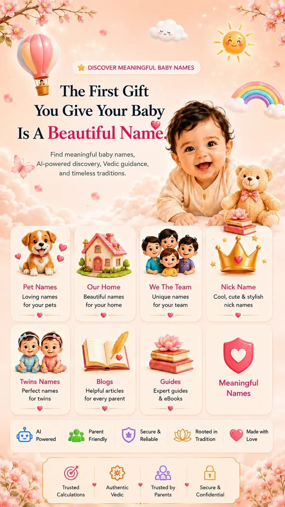 Explore Pet Names, Twins Names, Blogs, Guides and more with TotsName