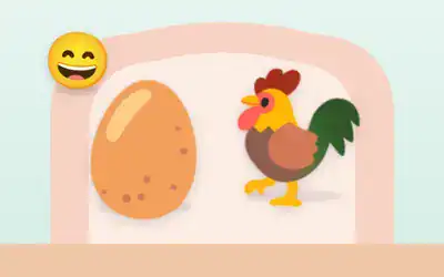 Illustration for The Egg Hunt in the Pond