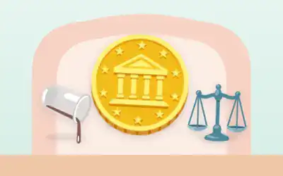 Illustration for The Coins in the Water