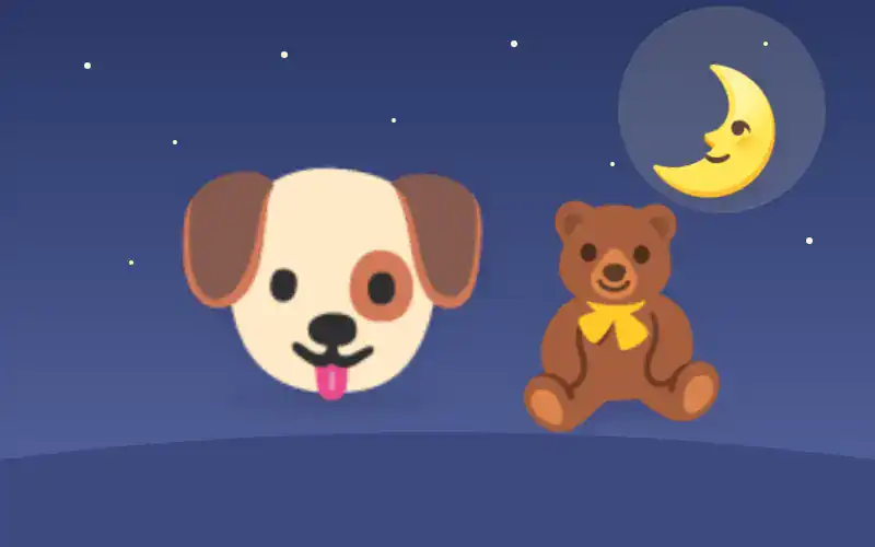 Illustration for The Puppy Who Said Goodnight to Everything