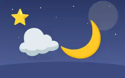 Illustration for The Sleepy Little Cloud