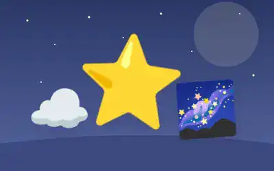 Illustration for The Stars Who Played Hide and Seek