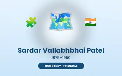 Illustration for Sardar Vallabhbhai Patel: The Man Who United India