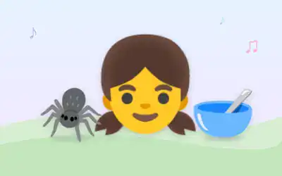 Illustration for Little Miss Muffet