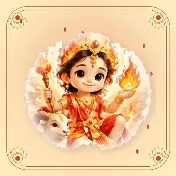 Illustration of Agni